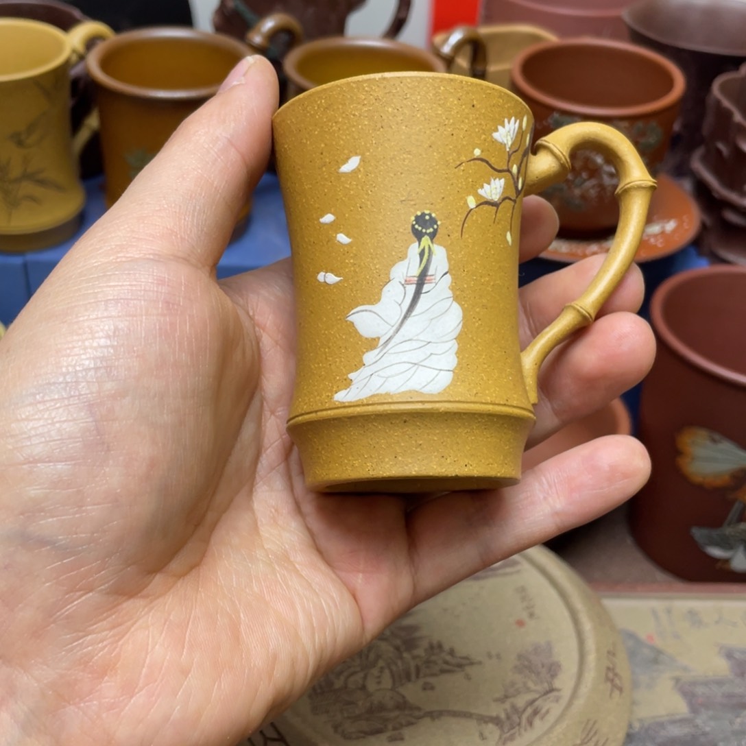 紫砂茶杯紫砂主人杯100cc