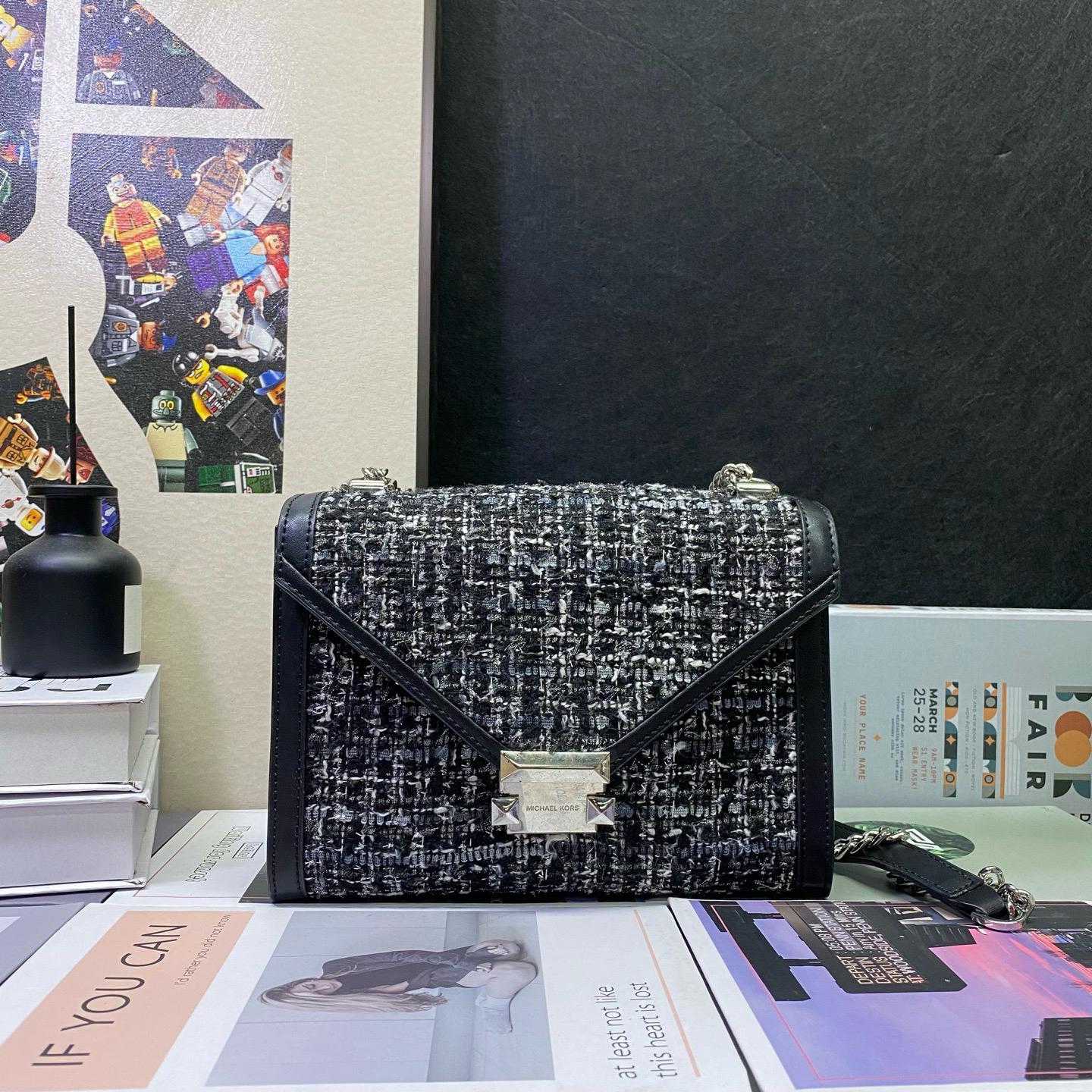 95新 MICHAEL KORS/迈克高仕 23394斜挎包24*16