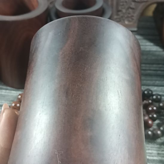 紫檀木类端景台赞比亚笔筒