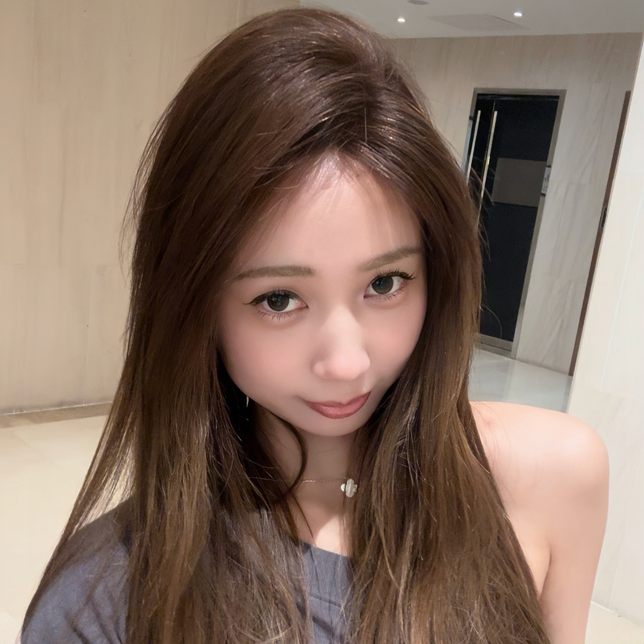 【柔纱网】韩系头顶补发片8x12假发全真发超轻薄透气网红盖发缝