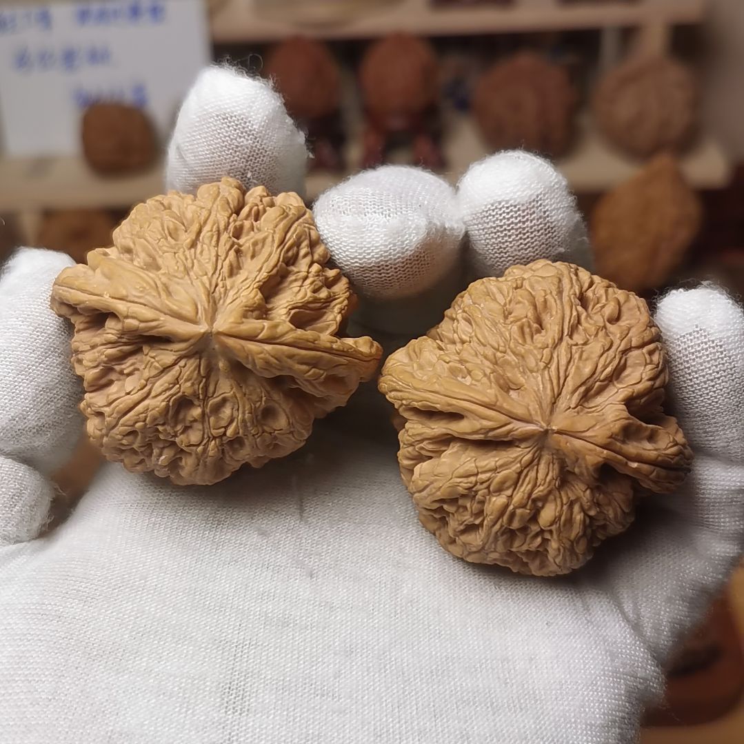 核桃文玩核桃高端小众大粗筋全品练手对福利款