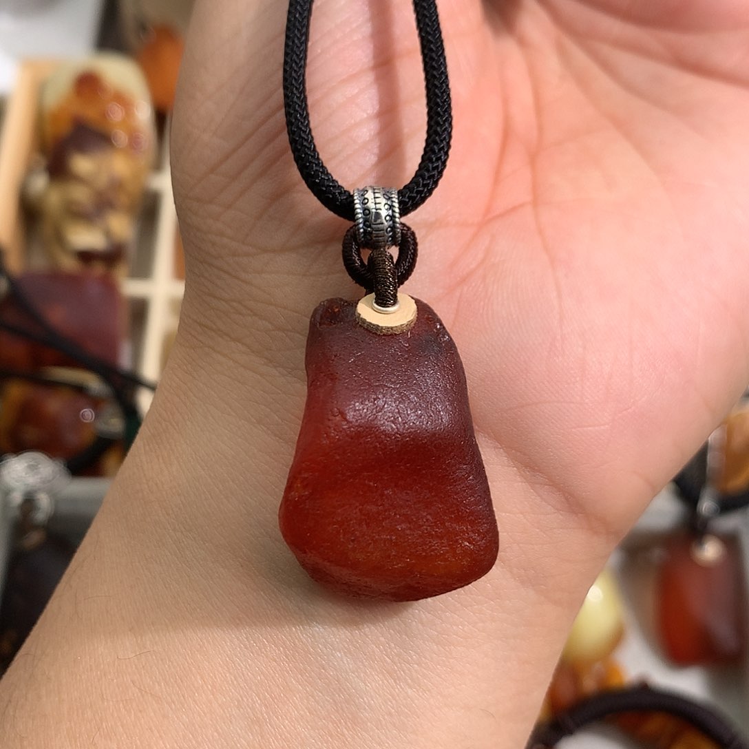 蜜蜡裸石未镶嵌我