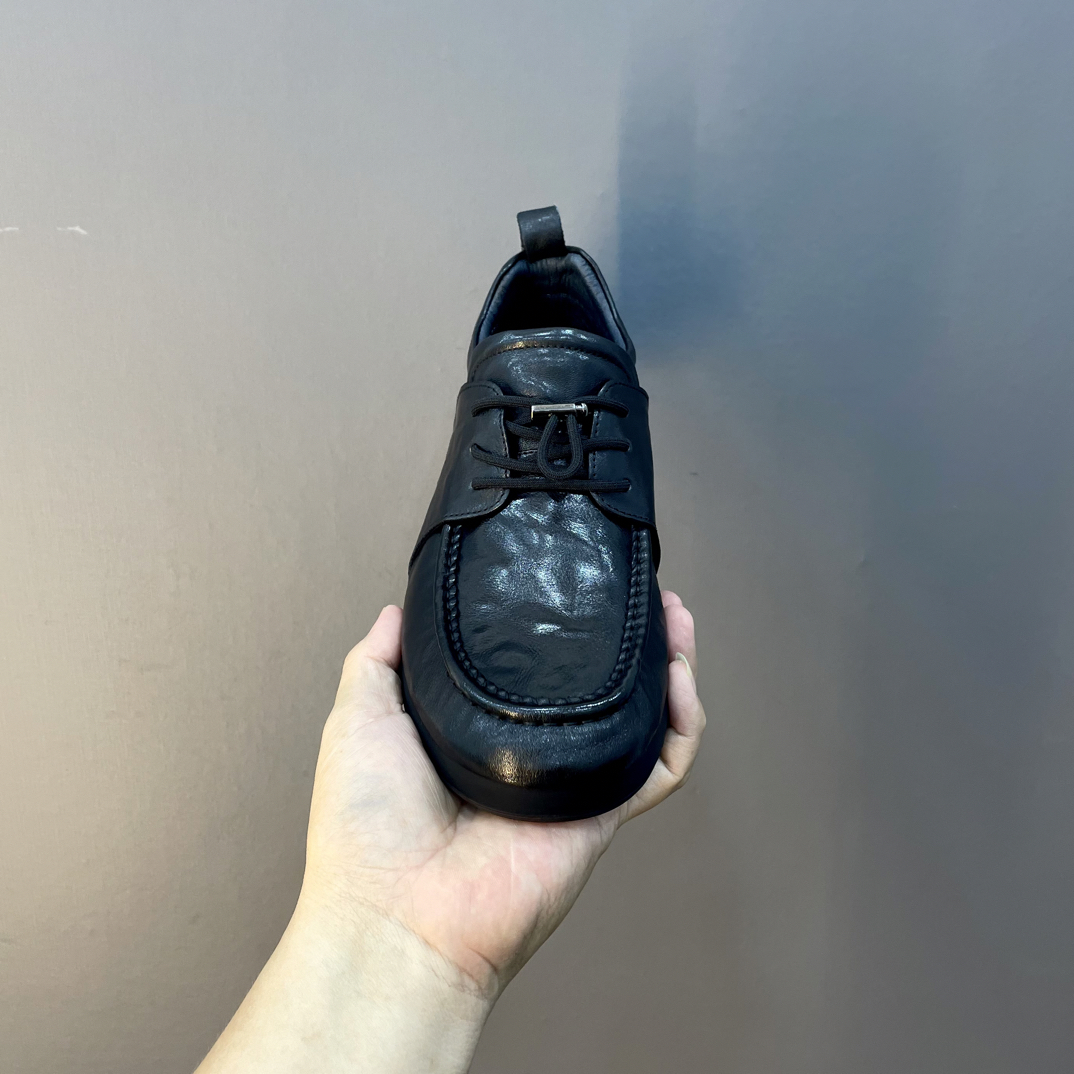 高端品质纯皮时尚休闲男鞋W