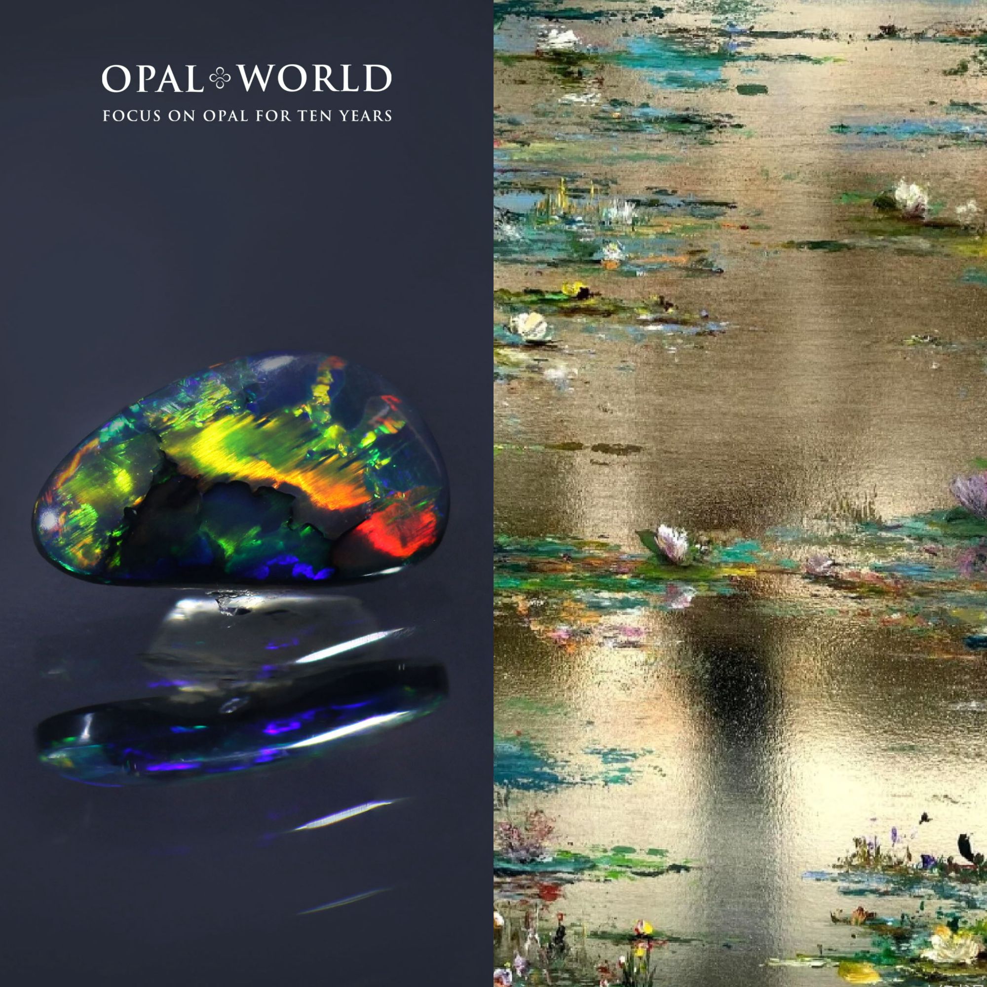 11月上新澳大利亚收藏级黑欧泊可镶嵌定制戒指吊坠