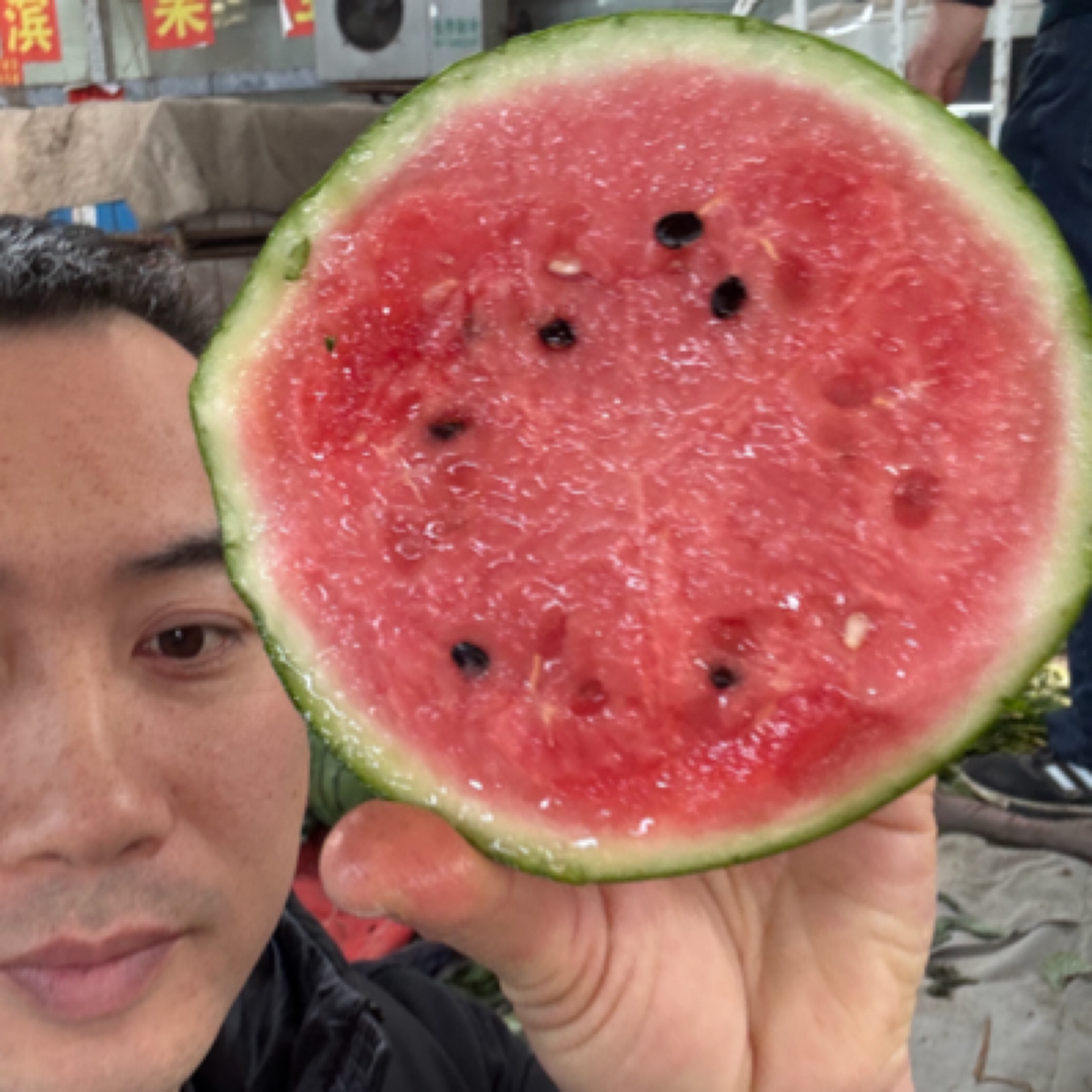 【小时达】精品西瓜“嘉年华5号”一份（可切块/有的有籽有的无籽）3-10斤江苏省