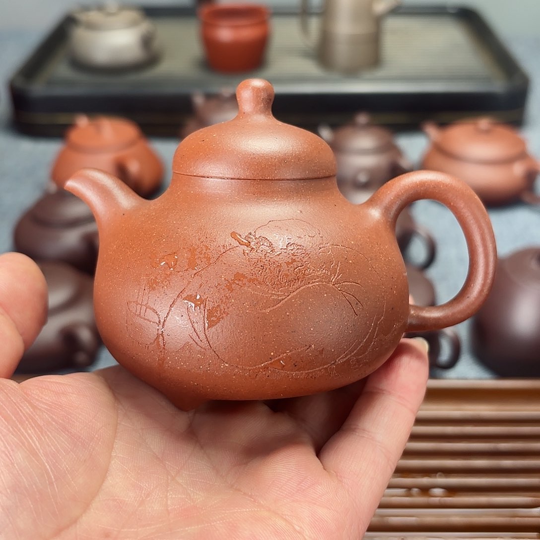 紫砂茶壶全手工乳鼎