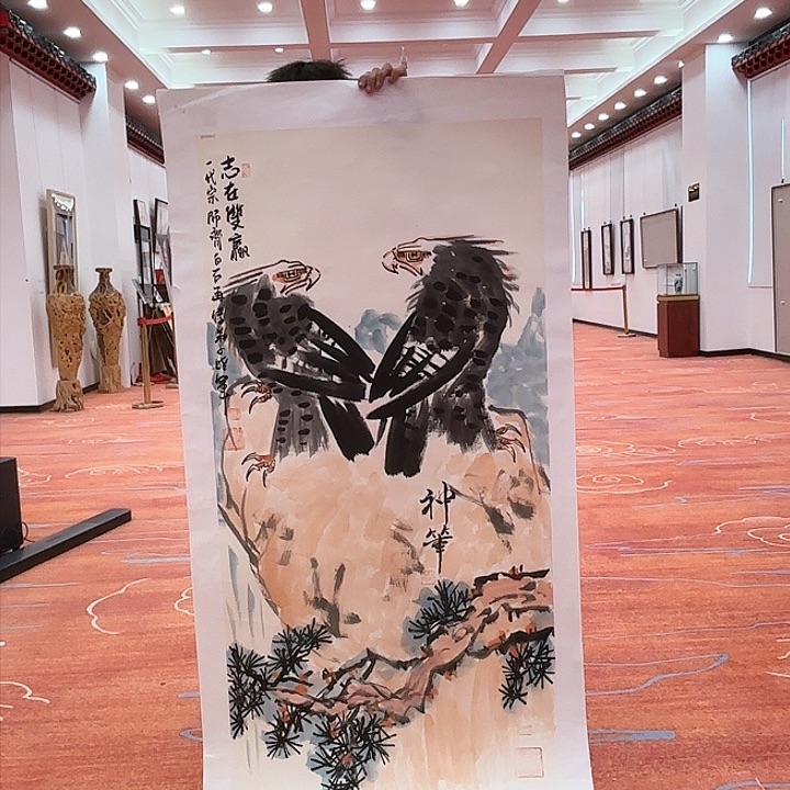 国画用****5国画作品展！