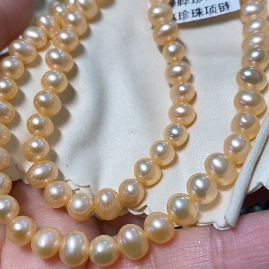 淡水珍珠颈饰未镶嵌7