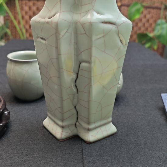 陆*然北宋官窑双联瓶福利款