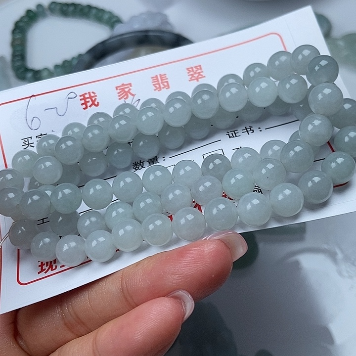 定制翡翠未镶嵌小**月