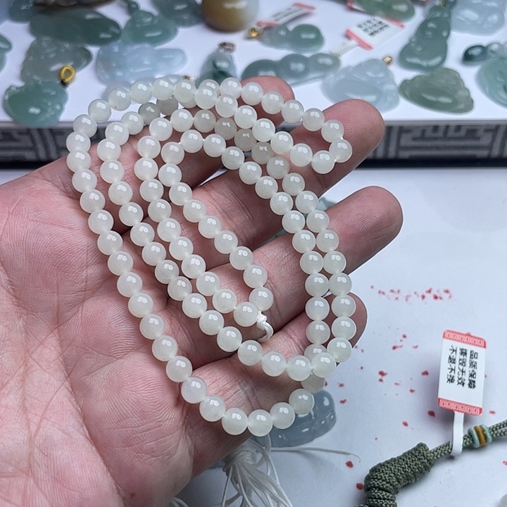 永***军颈饰未镶嵌和田玉项链
