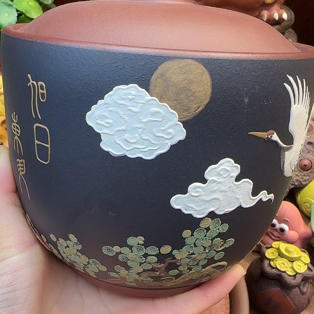 丁****茶叶罐紫砂紫砂茶叶罐