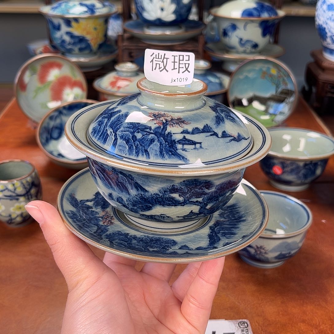 杯盖碗景德镇陶瓷