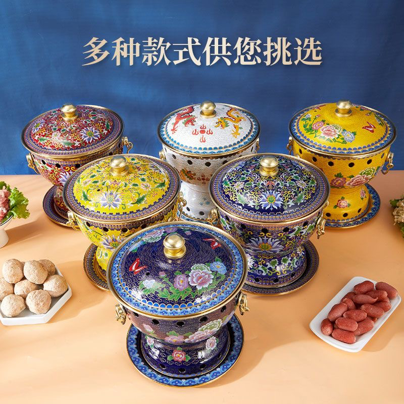 18cm单人燃环保油款分餐小火锅