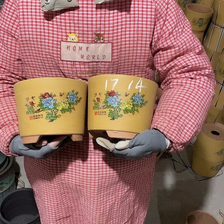 紫砂花盆紫砂花盆