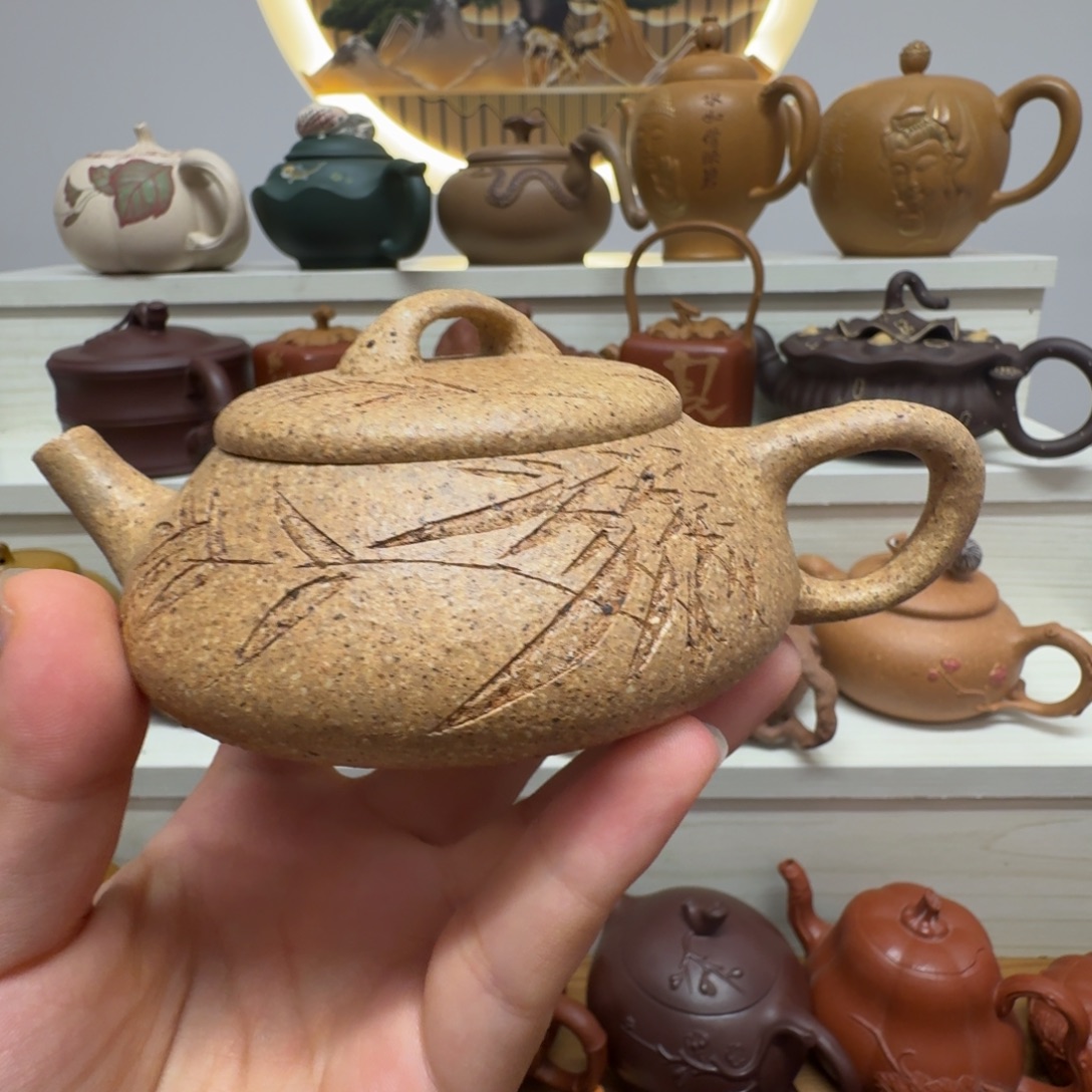 茶壶紫砂孤品一只