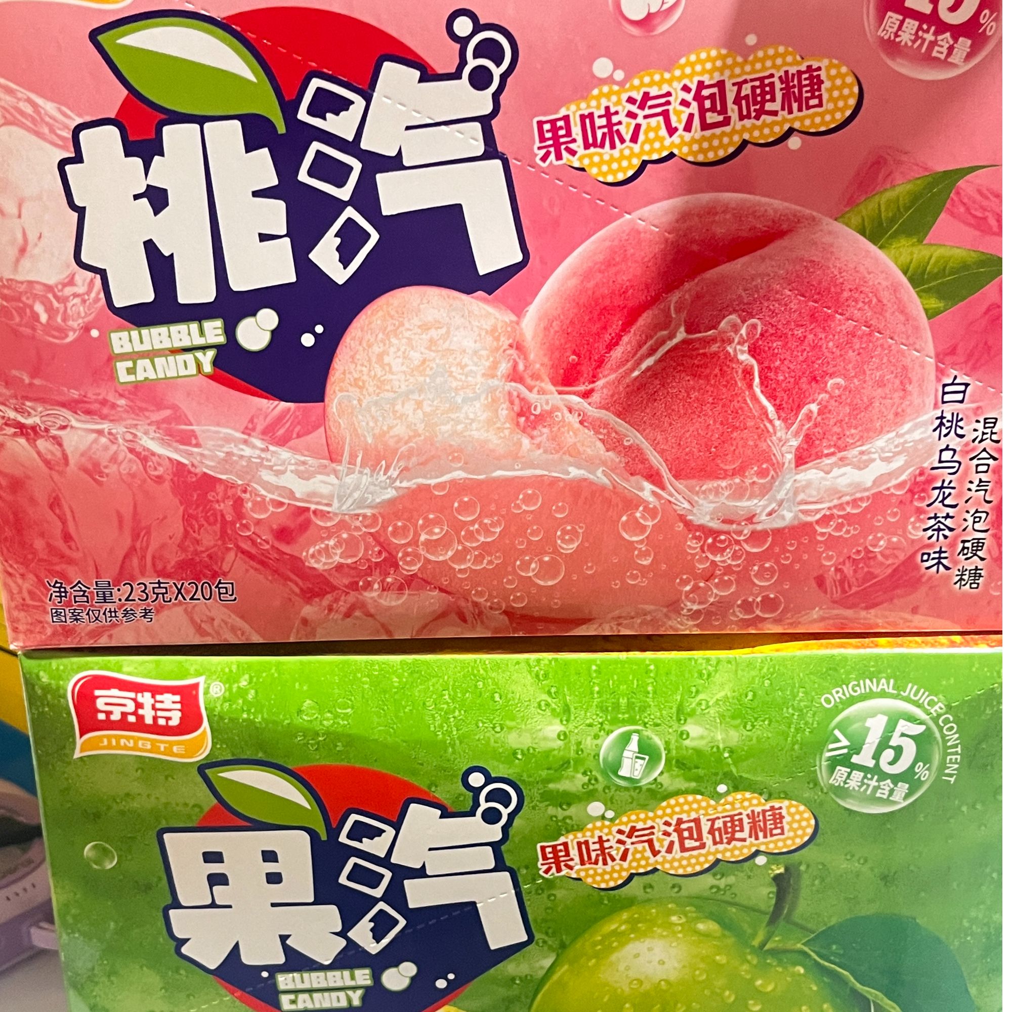 京特气泡硬糖随机                                