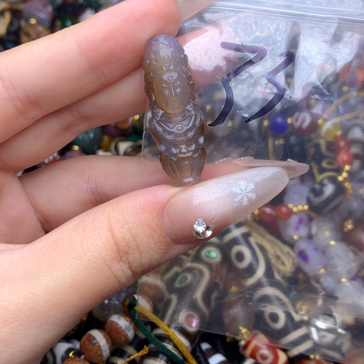 玛瑙/玉髓未镶嵌手链