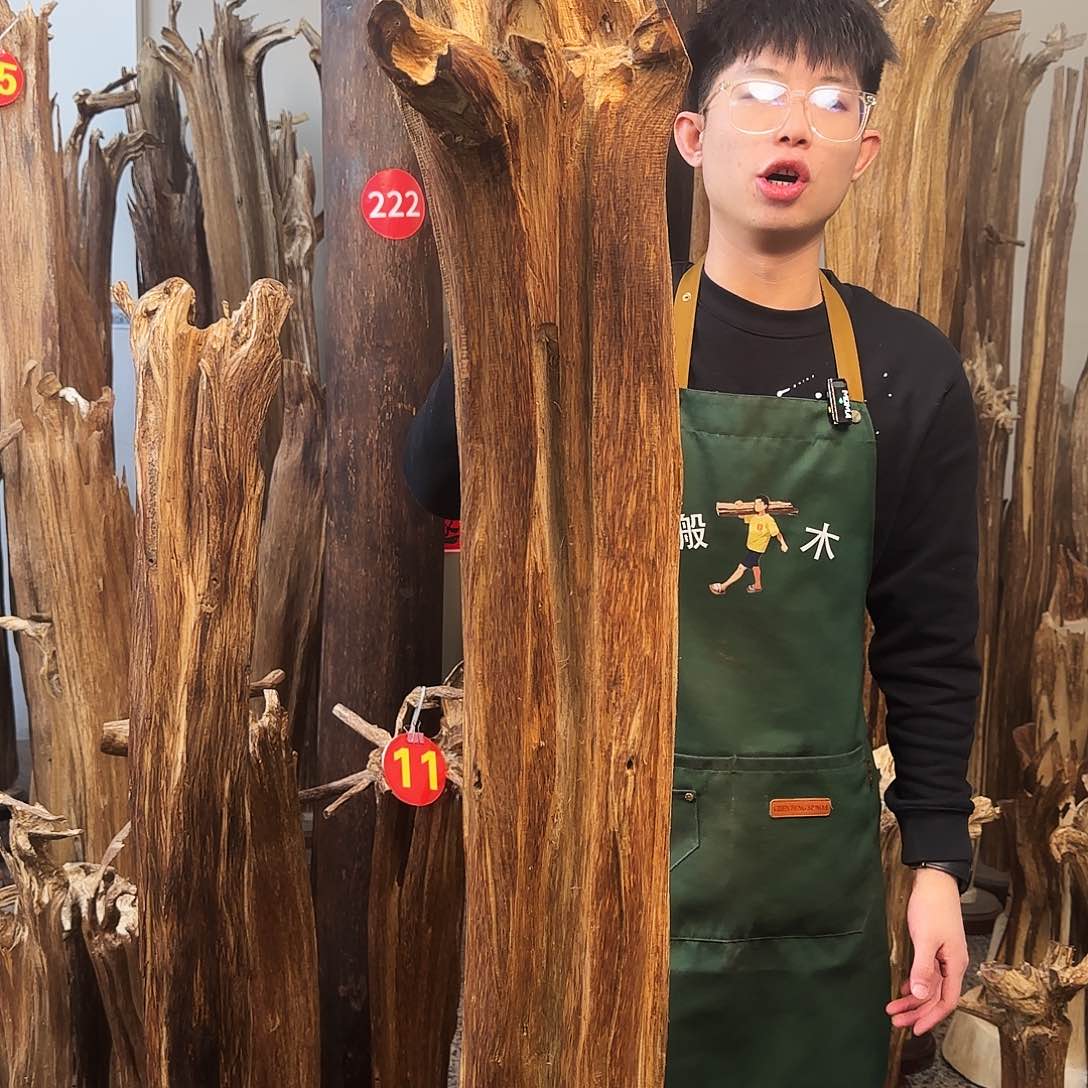 沉香摆件天然沉香原木摆件➕底座