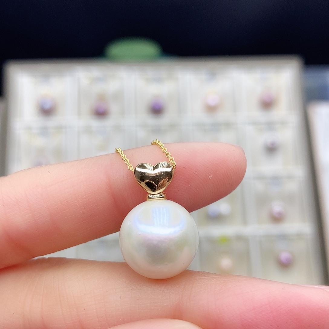 淡水珍珠颈饰合金