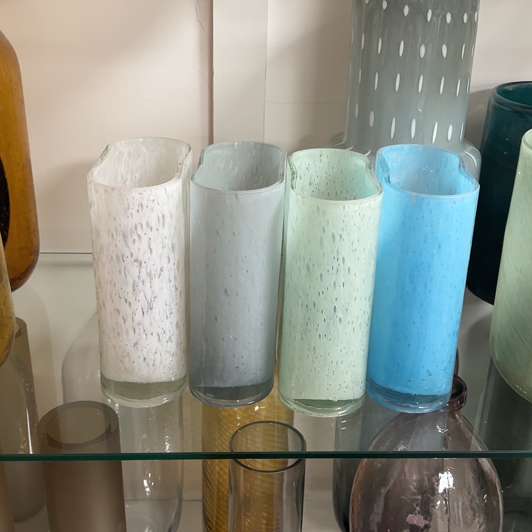 琉璃一组4个琉璃花器