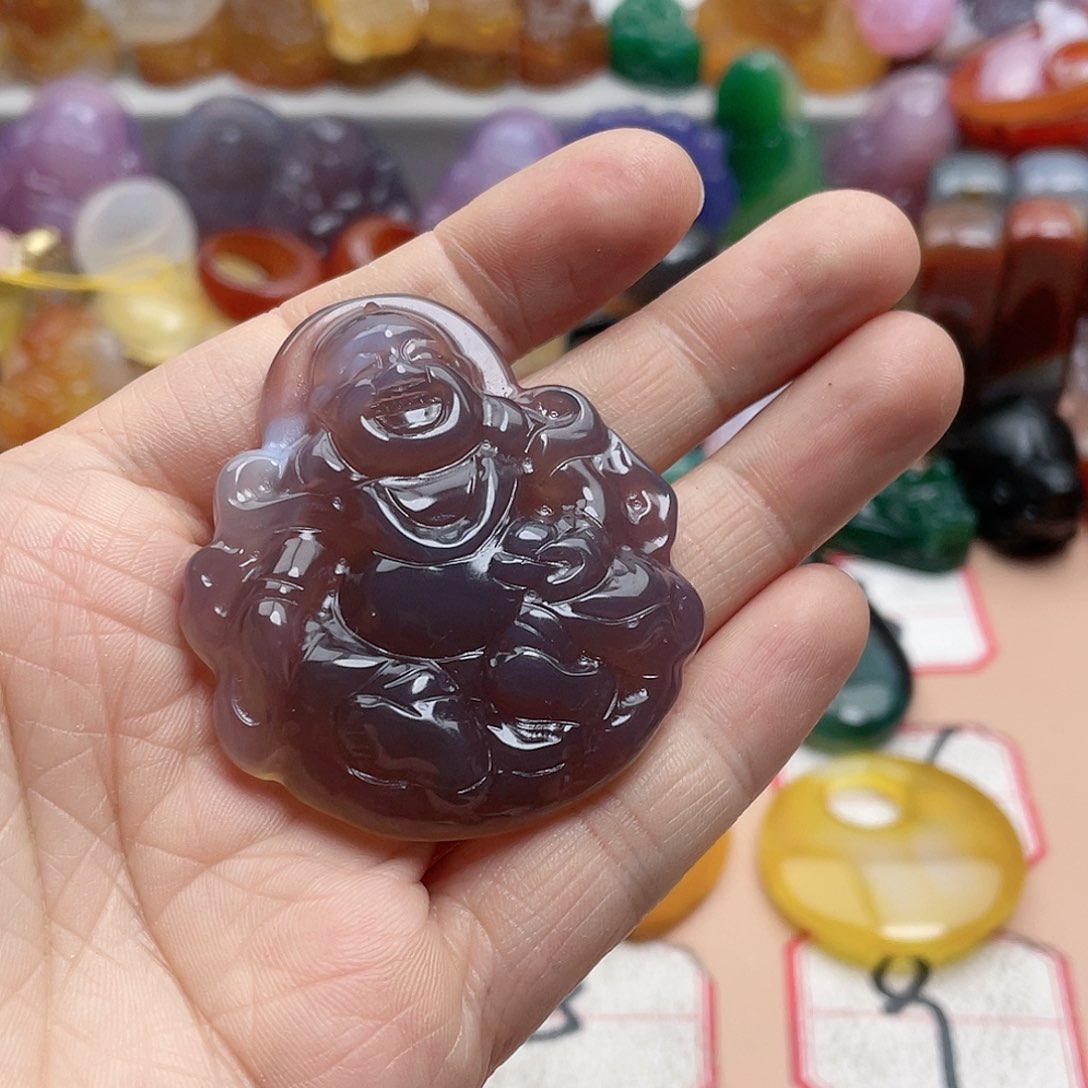 玛瑙/玉髓颈饰合金虹****）