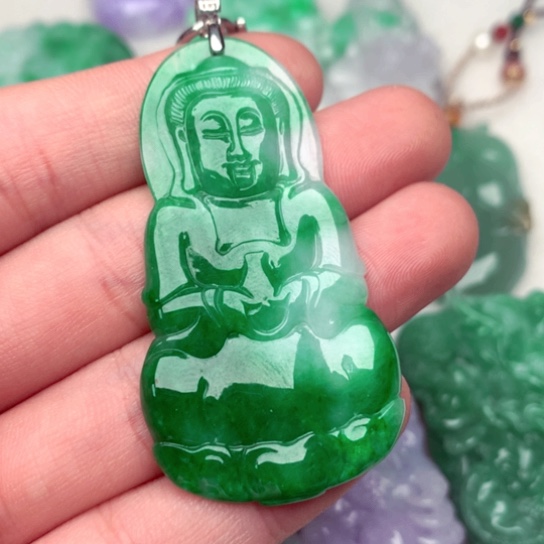 翡翠吊坠(不含链)未镶嵌