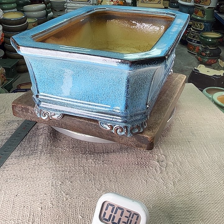 一****泳坤堂石湾花盆陶瓷