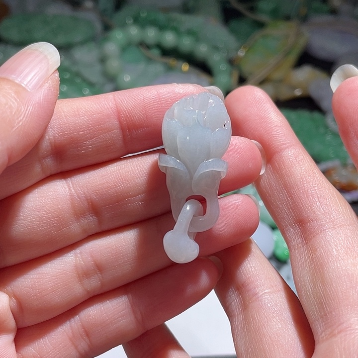 颈饰未镶嵌翡翠天