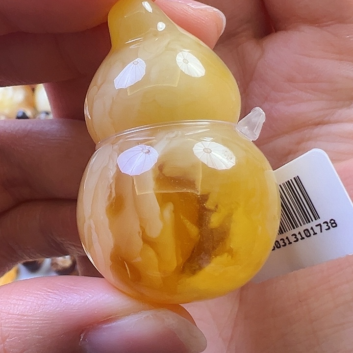 未镶嵌蜜蜡颈饰蜜蜡