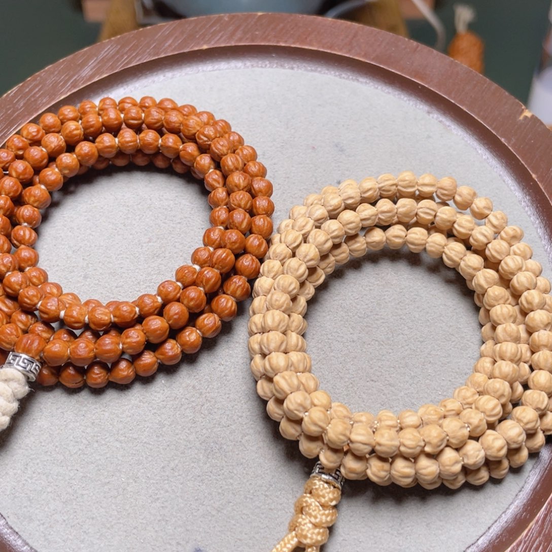 吊坠柏香籽/百香籽 原装莲花长串