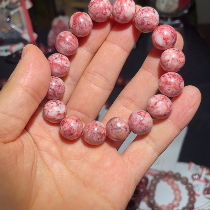 天然辰砂朱砂原石玉化