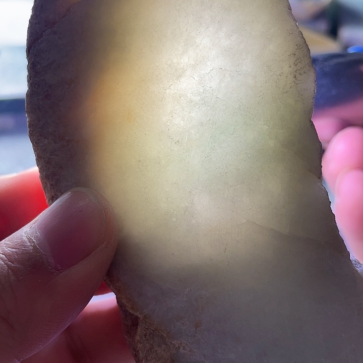 翡翠挂件未镶嵌毛料10