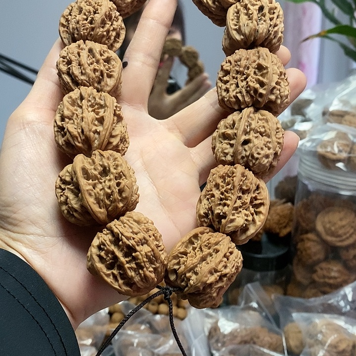 文玩核桃把件33翻天印手持