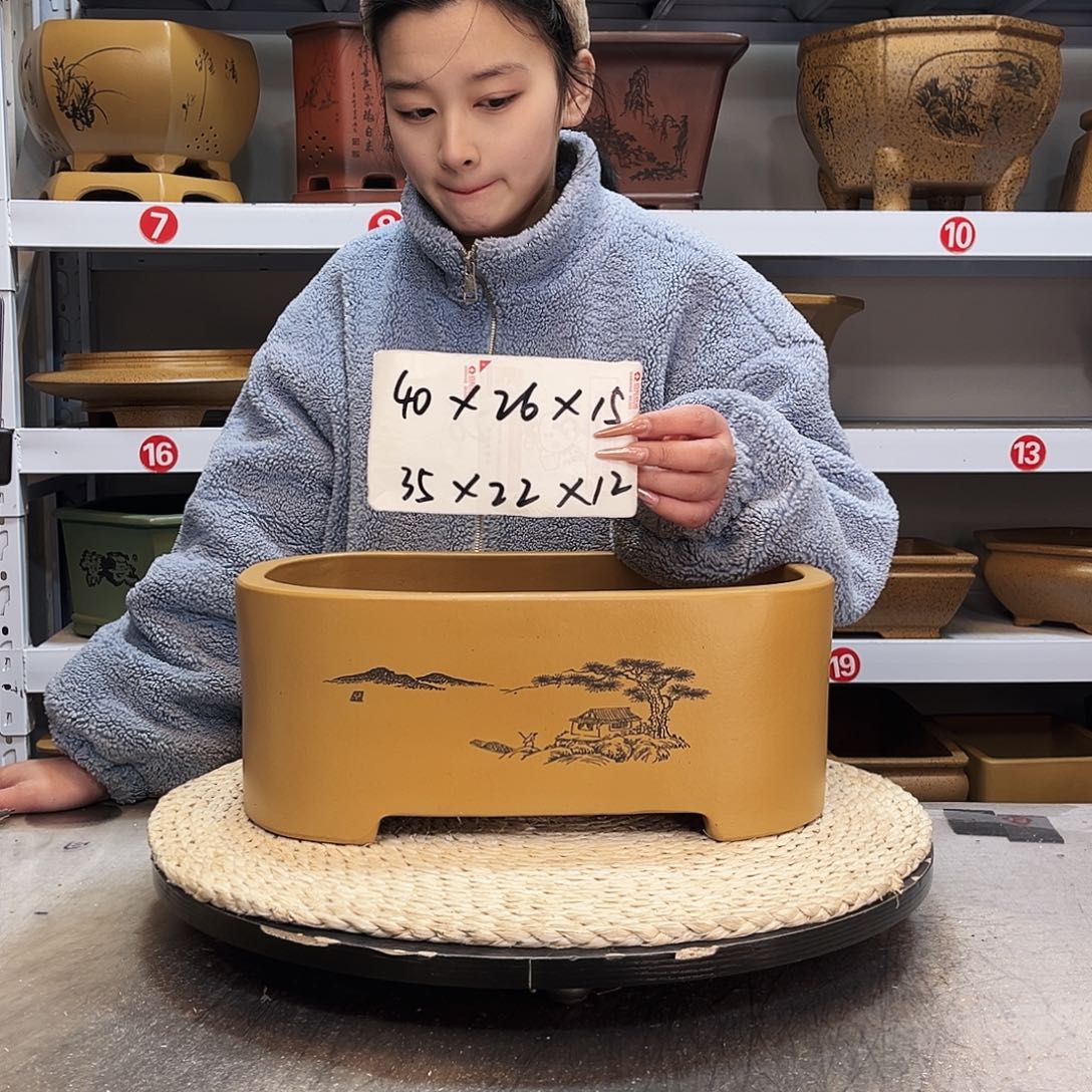 紫砂花盆紫砂花盆