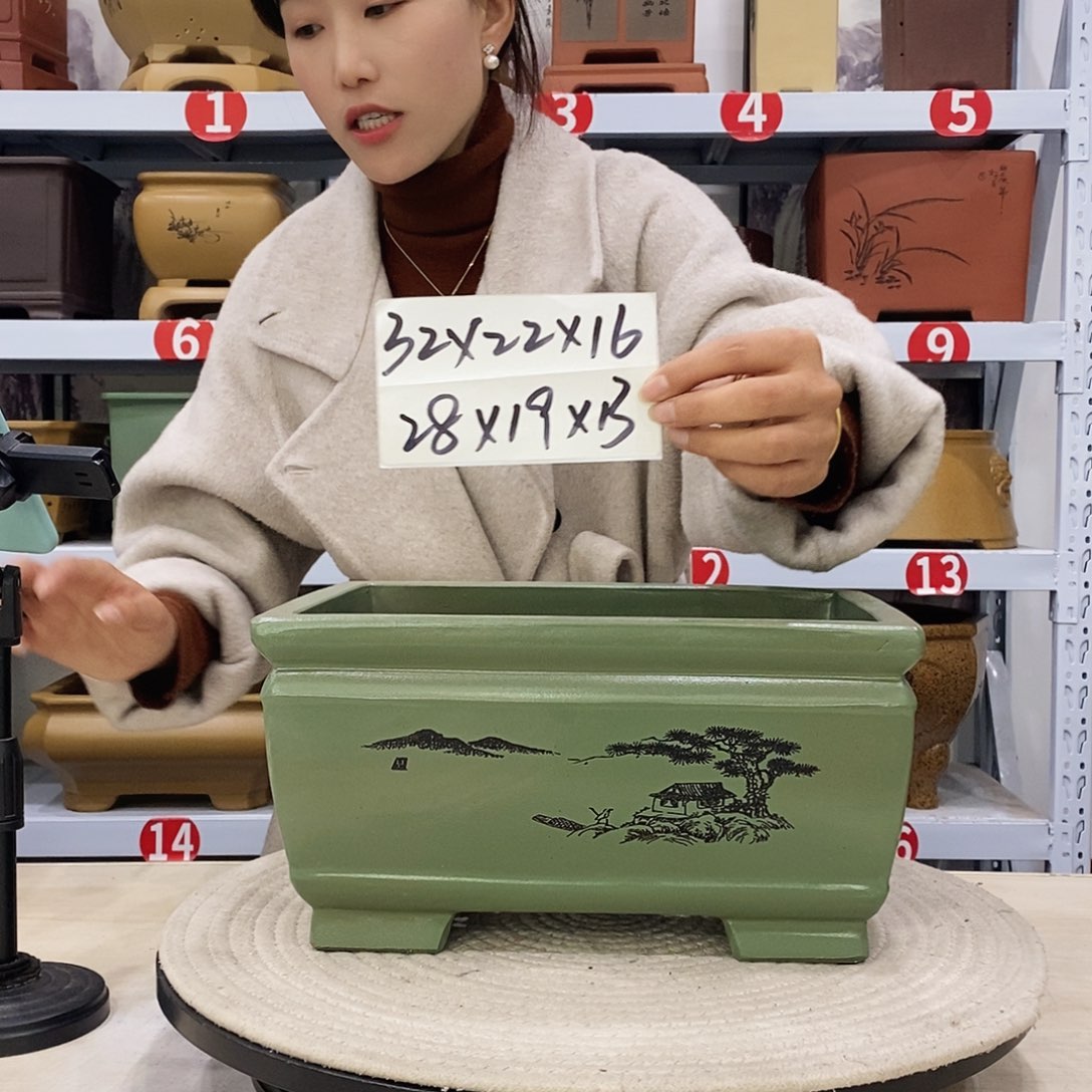 紫砂花盆紫砂花盆