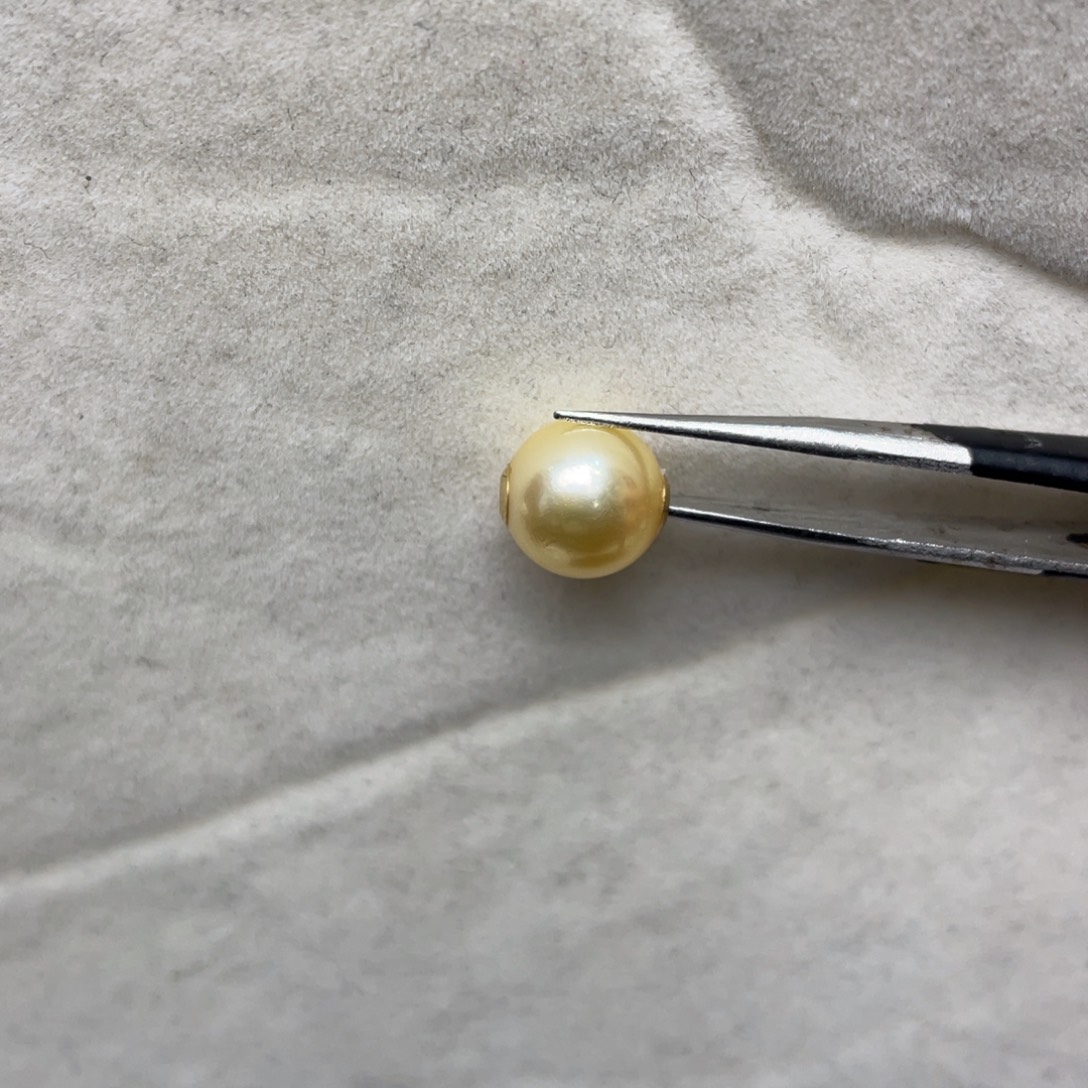 海水珍珠吊坠(赠链)18K金镶嵌