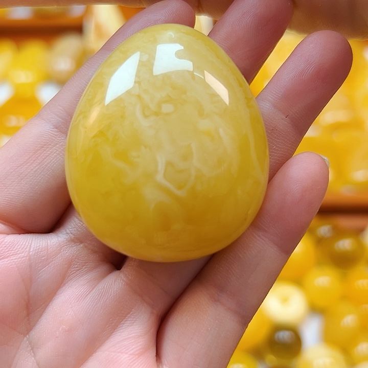 未镶嵌琥珀裸石蜜蜡水滴