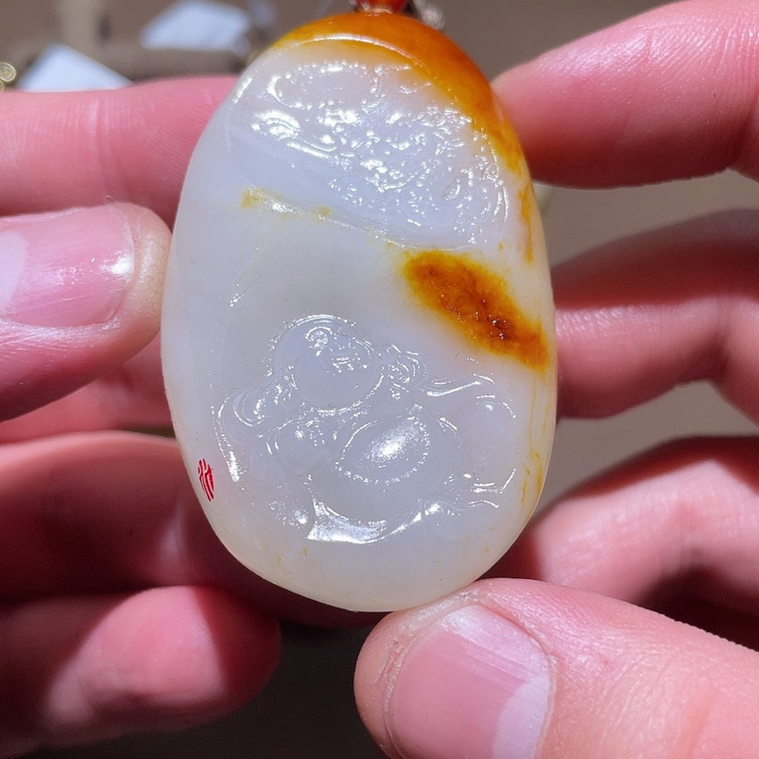 和田玉颈饰未镶嵌Z6