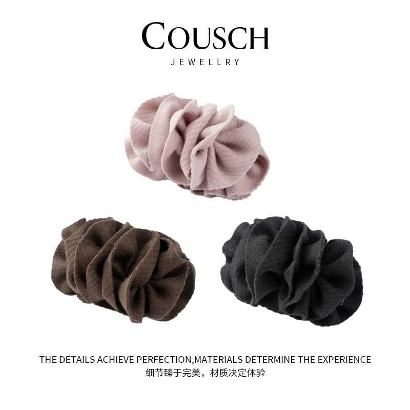 秋冬氛围气质香蕉夹CFJ0226