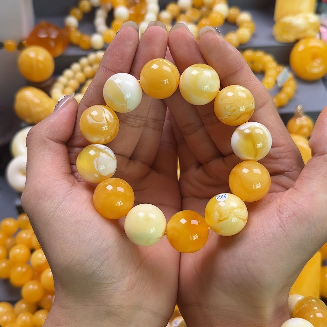 蜜蜡珠宝奇石未镶嵌20mm