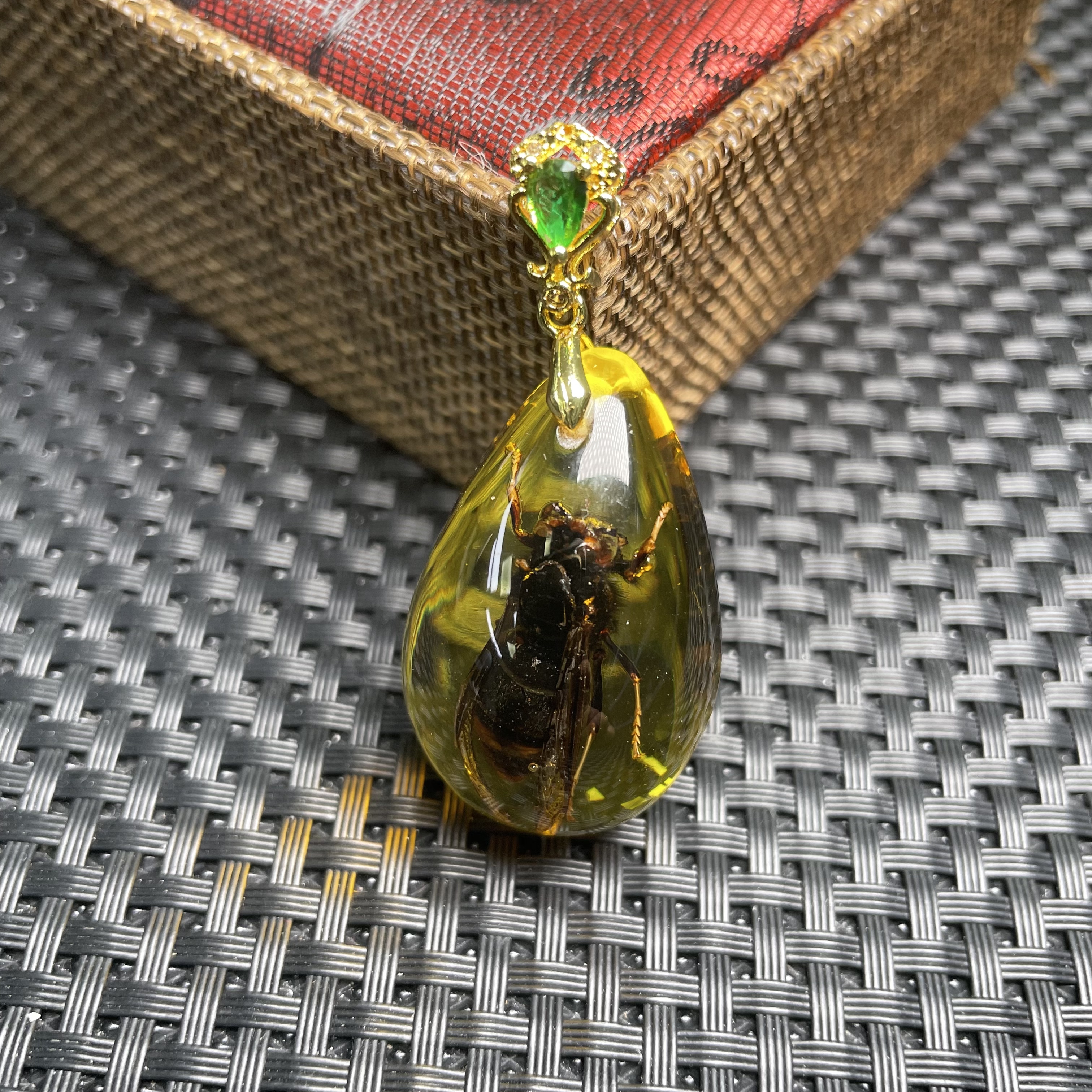 【大北】茶之虫魄吊坠/QW3122-精致吊坠女士