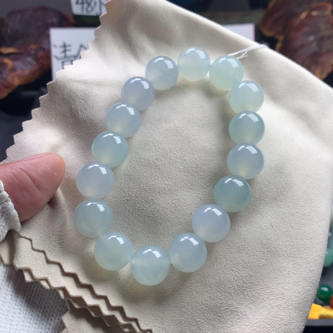 定制翡翠未镶嵌卡13.7 16粒