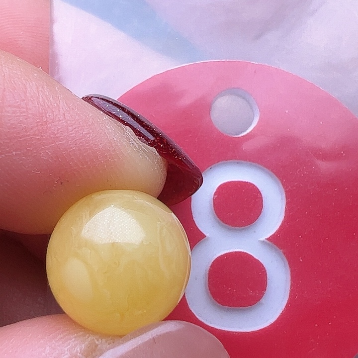 蜜蜡裸石未镶嵌11.5m m