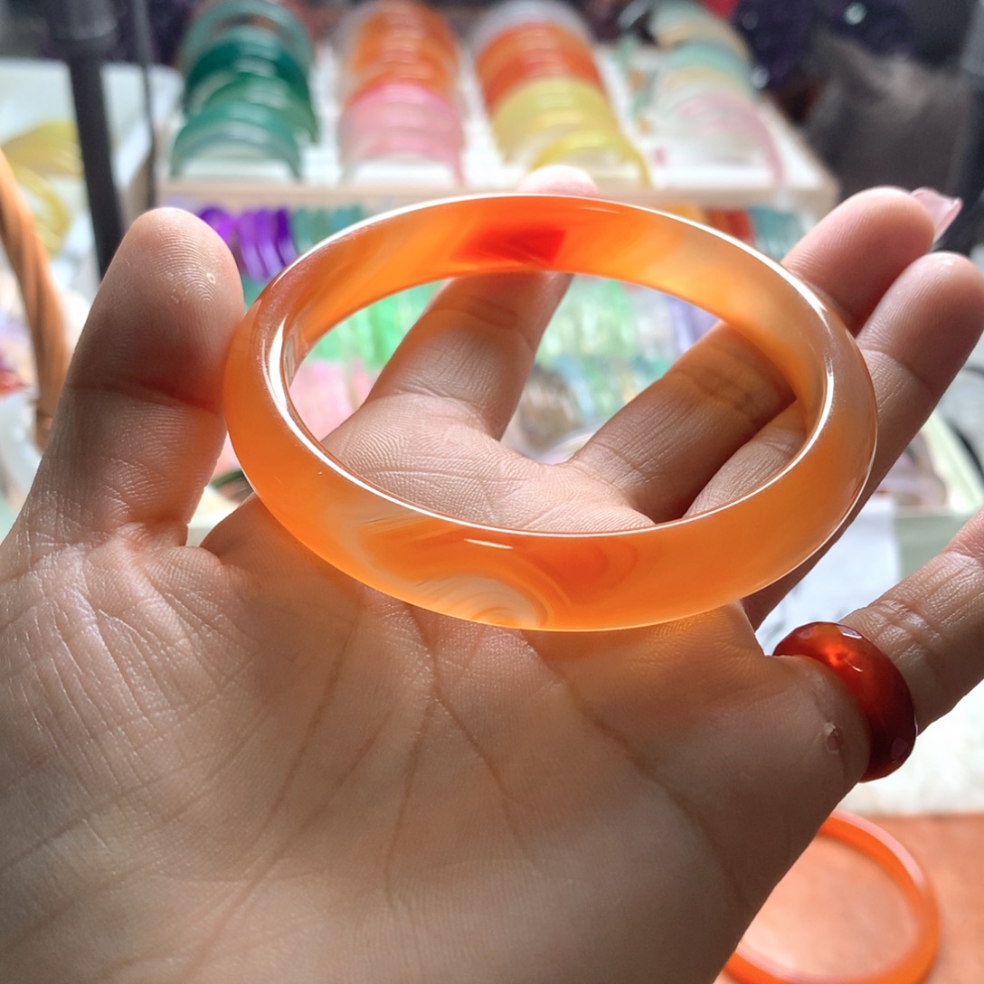 玛瑙/玉髓未镶嵌手镯