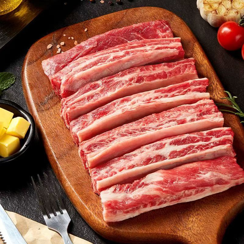 【牛肋条】新鲜现切国产黄牛肉去骨肋条火锅食材 双12鲜供顺丰包邮