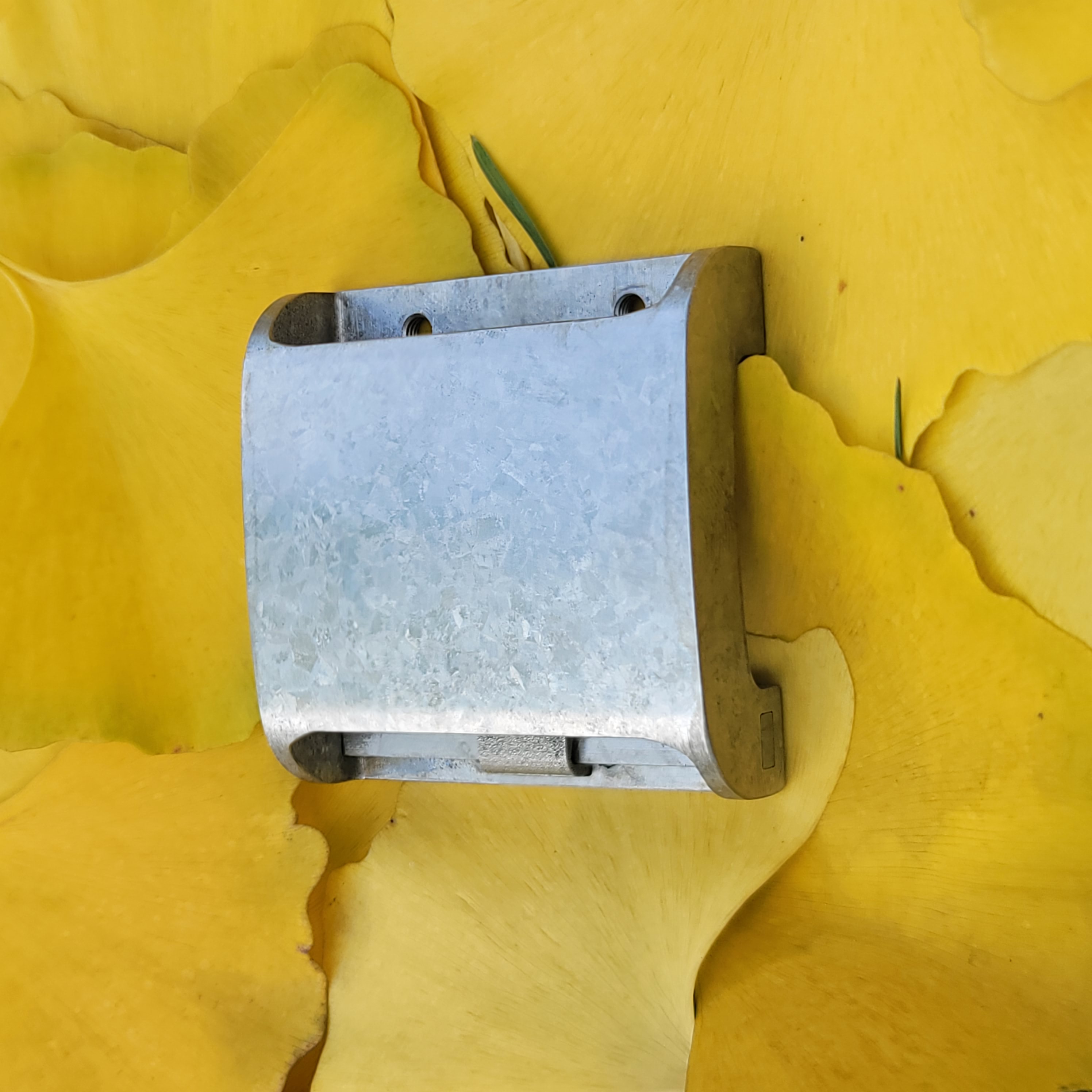 手工制作超薄超轻外穿TC4钛合金有牙自动扣腰带扣年轻商务