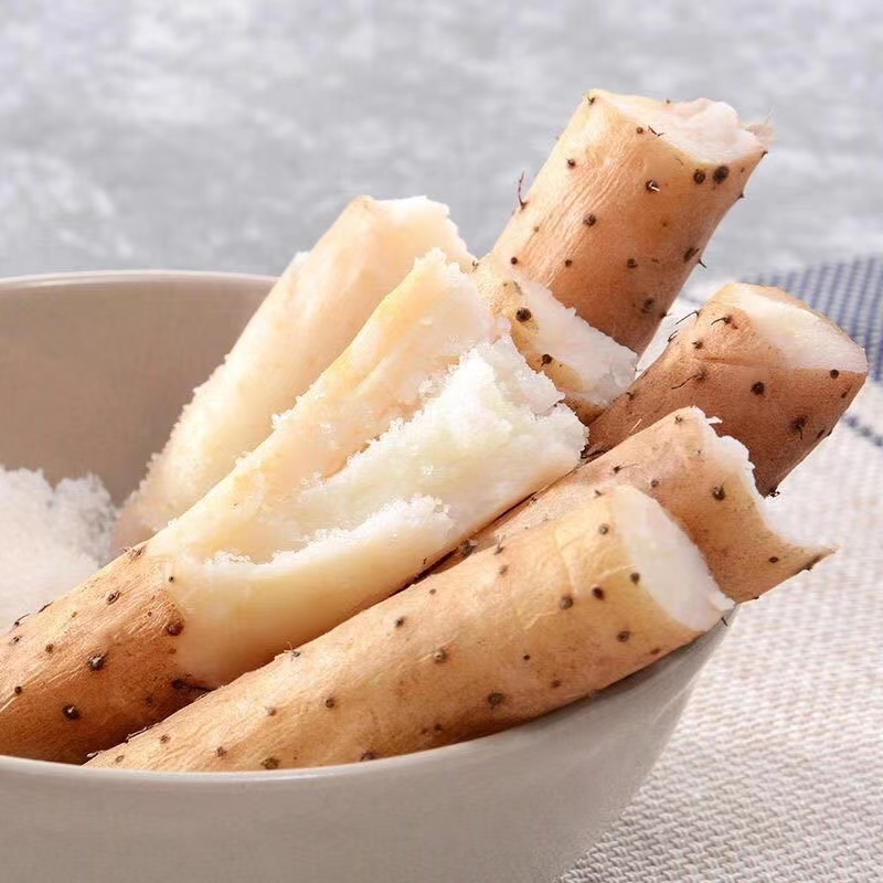 新鲜铁棍山药原产地直达垆土种植软糯香甜断果30-40cm五斤装