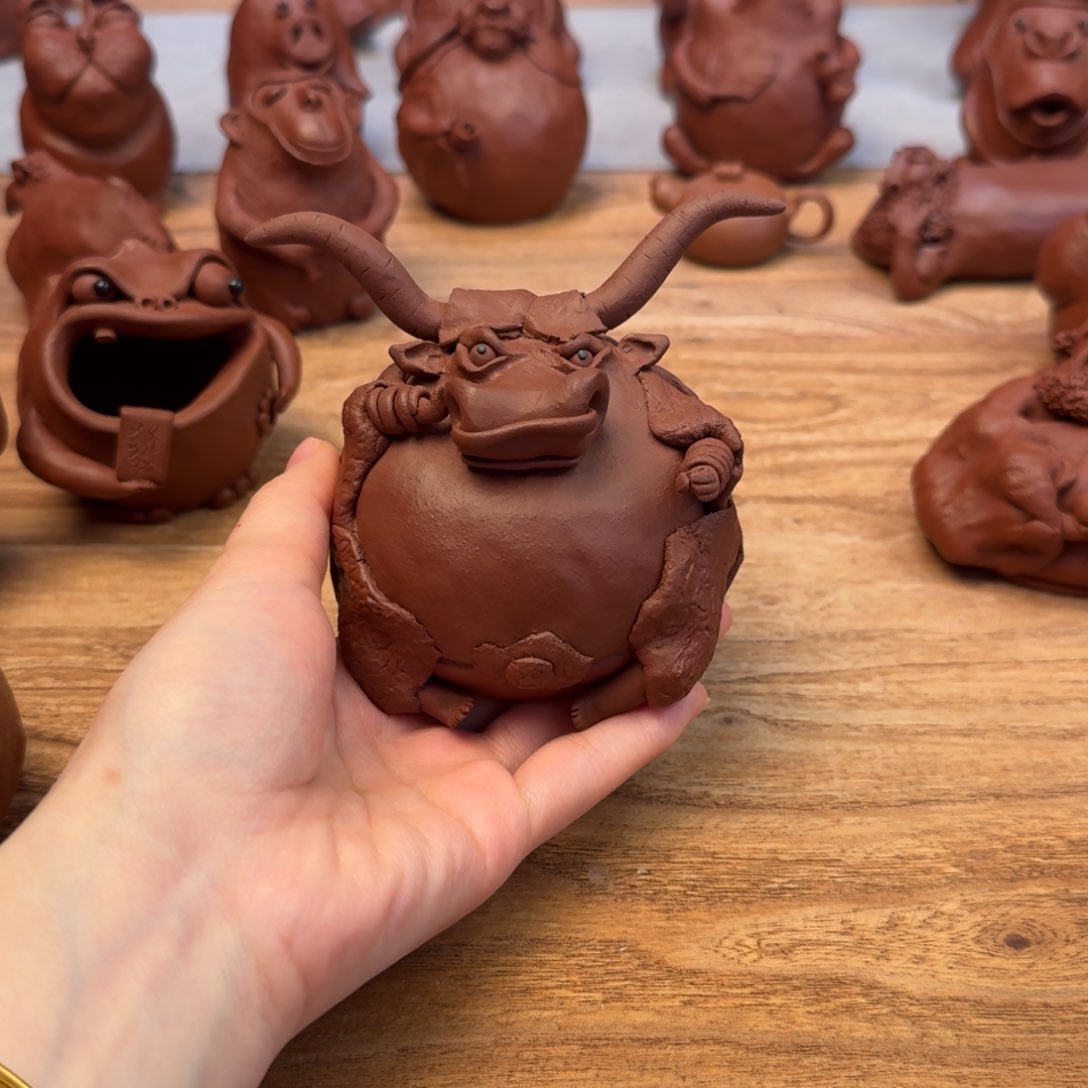 紫砂茶壶ღ****牛魔王牛魔王