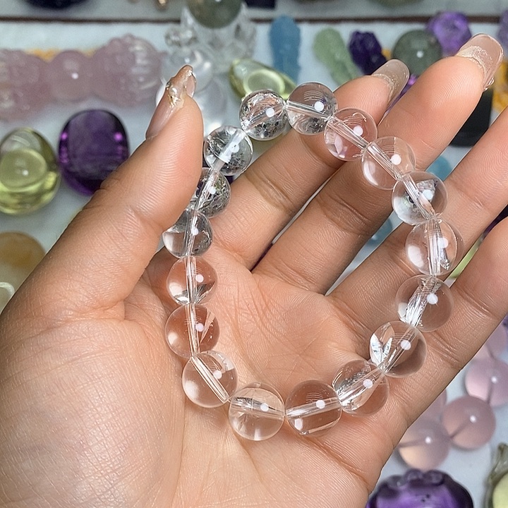 水晶摆件未镶嵌手串